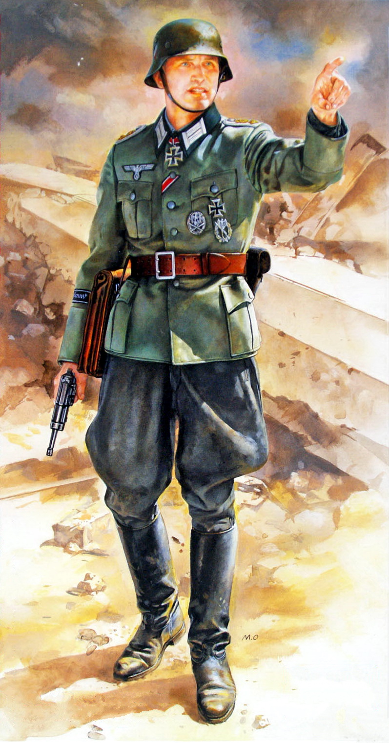 36313 Tamiya фигура немецкий офицер 